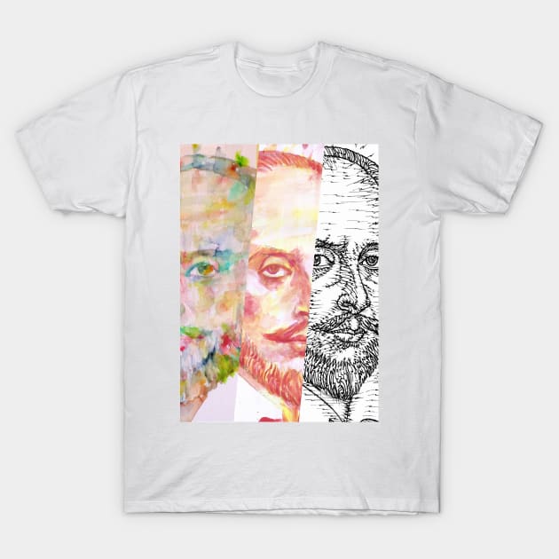 THREE TIMES WILLIAM SHAKESPEARE .1 T-Shirt by lautir